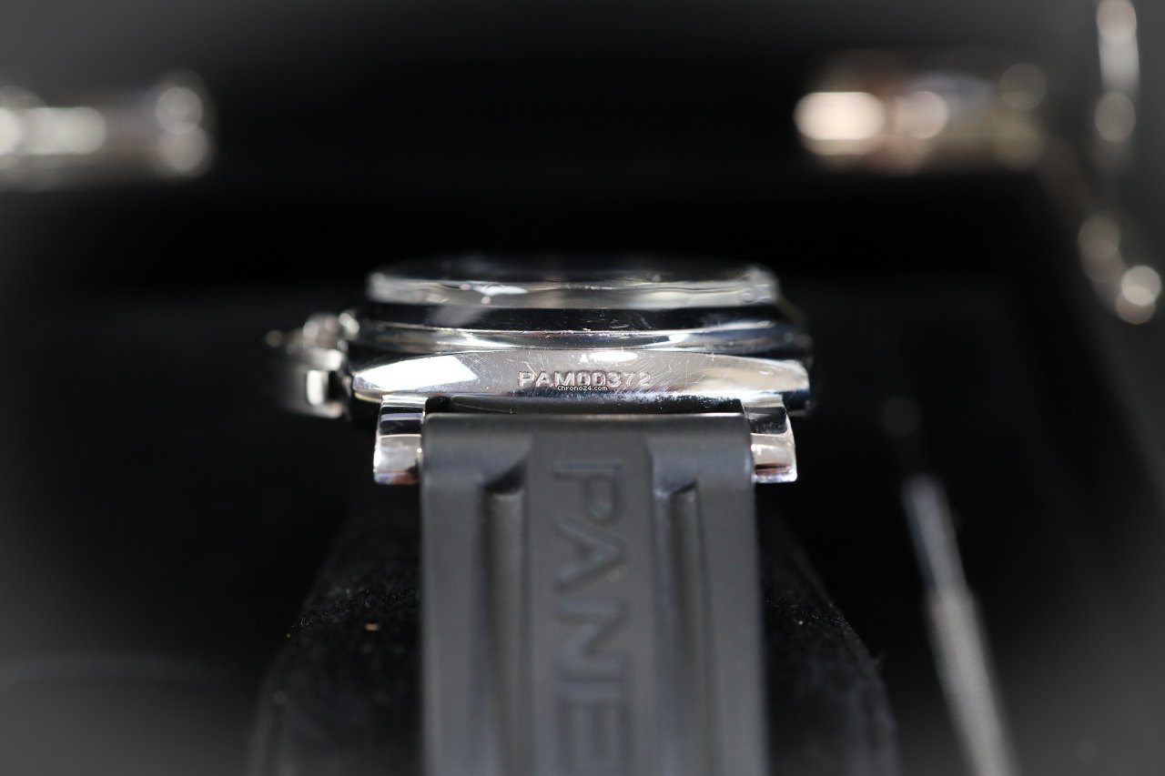 IMG_9081 Panerai Luminor 1950 Mens watch Unisex Manual winding Steel PAM 00372 Replica 7