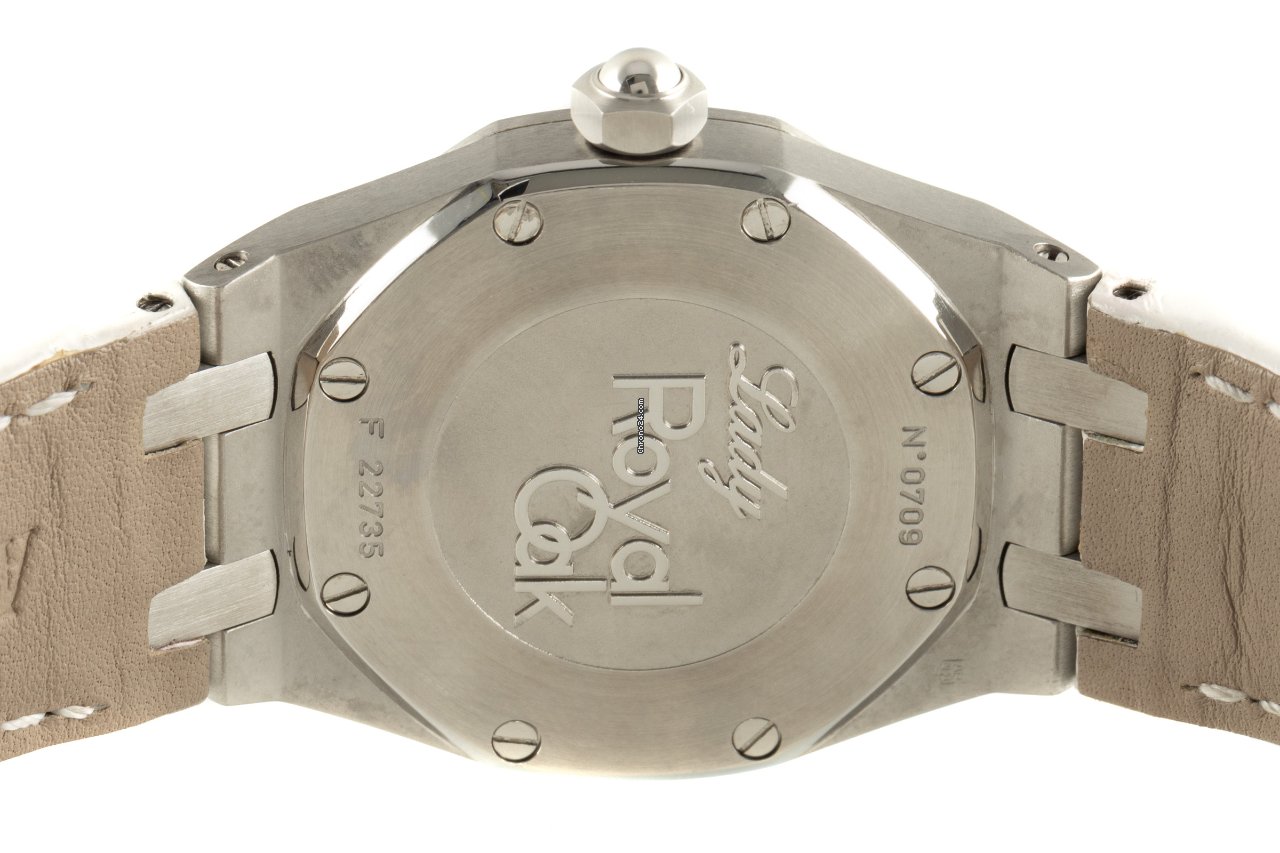IMG_9081 Audemars Piguet Royal Oak Lady Womens watch Quartz Steel 67601ST.ZZ.D012CR.02 Replica 7