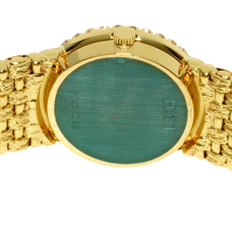 IMG_9081 Piaget Womens watch Manual winding Yellow gold 9706D23 Replica 7