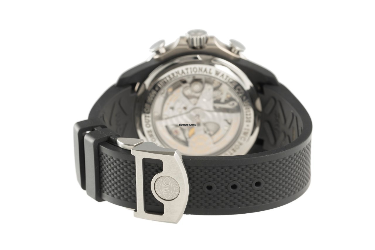 IMG_9081 IWC Portuguese Yacht Club Chronograph Mens watch Unisex Automatic Steel IW390208 Replica 7