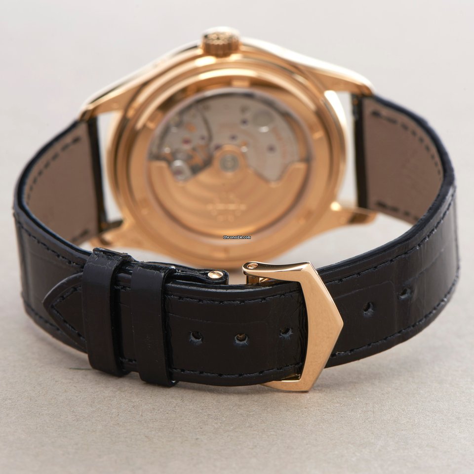 IMG_9081 Patek Philippe Annual Calendar Mens watch Unisex Automatic Yellow gold 5146J-001 Replica 7
