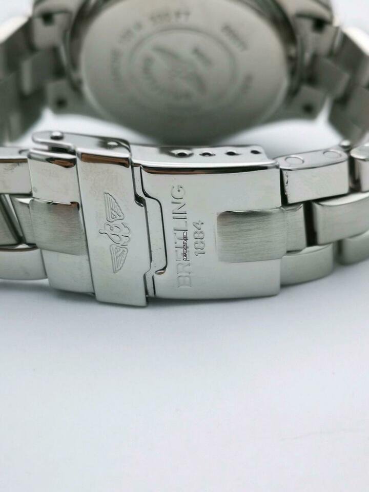 Breitling Colt Chronograph Mens watch Unisex Quartz Steel A53050 Replica 7