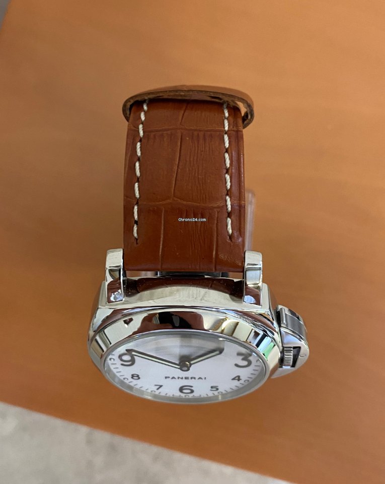 IMG_9081 Panerai Luminor Base Mens watch Unisex Manual winding Steel PAM 00114 Replica 7