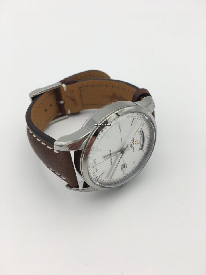 Breitling Transocean Day & Date Mens watch Unisex Automatic Steel A4531012|G751|437X|A20BA.1 Replica 7