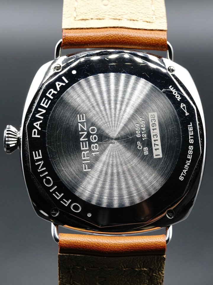 IMG_9081 Panerai Special Editions Mens watch Unisex Manual winding Steel 1938 PAM00232 Replica 7