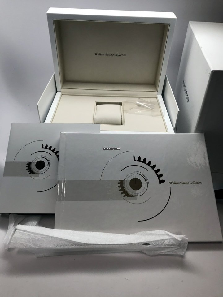 IMG_9081 Baume & Mercier William Baume Mens watch Unisex Manual winding Rose gold 8794 Replica 7