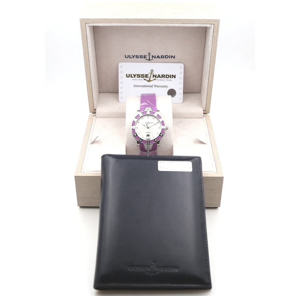 IMG_9081 Ulysse Nardin Lady Diver Womens watch Automatic Steel 8103-101E-3C 10.17 Replica 7