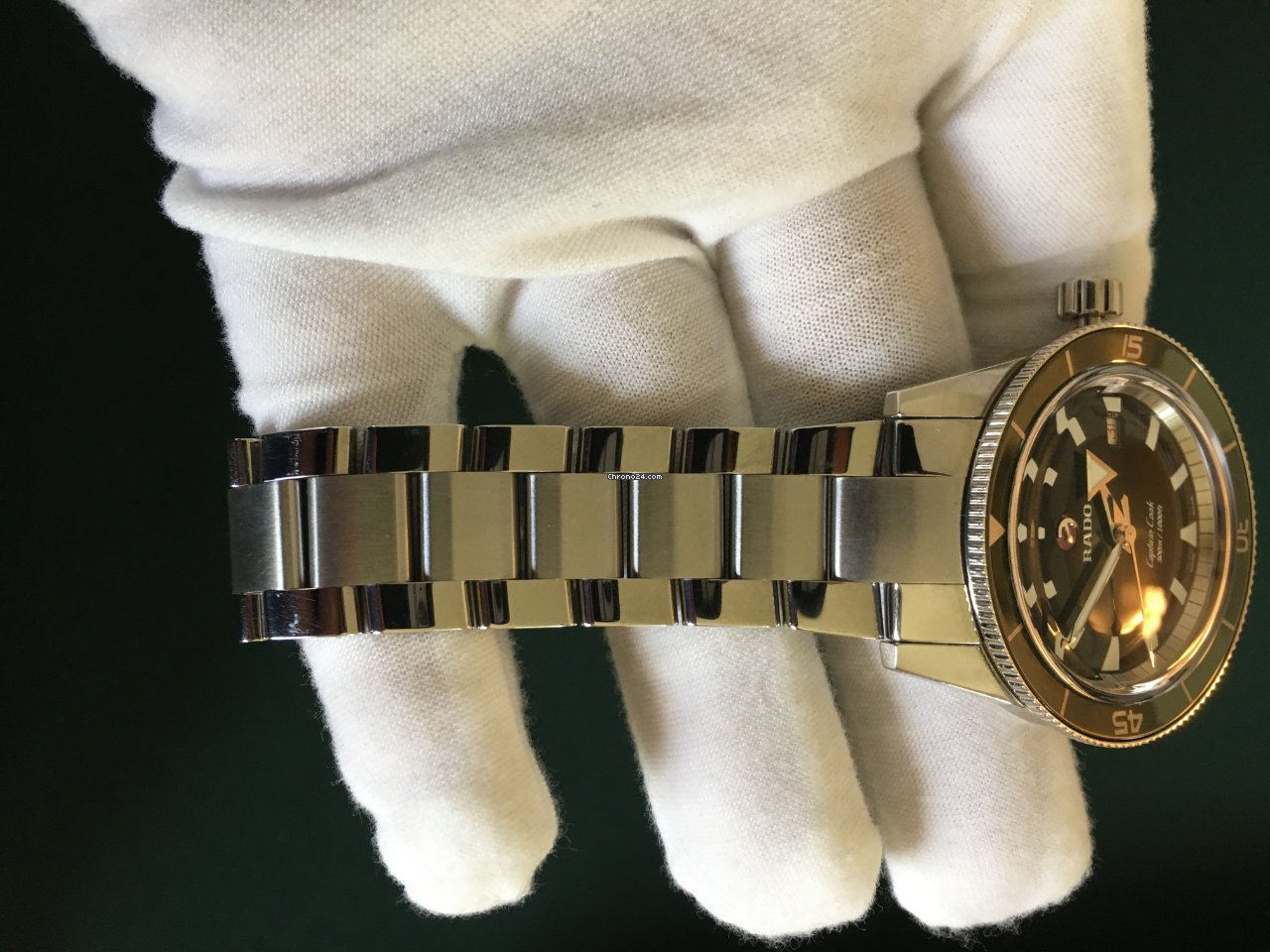 IMG_9081 Rado HyperChrome Captain Cook Mens watch Unisex Automatic Steel R32105313 Replica 7