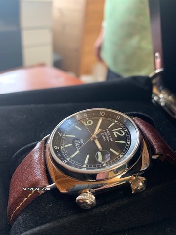 IMG_9081 Panerai Radiomir GMT Mens watch Unisex Automatic Steel PAM98 Replica 7