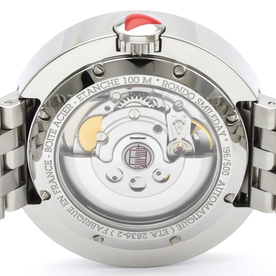 IMG_9081 Alain Silberstein Mens watch Unisex Automatic Steel OS11 Replica 7