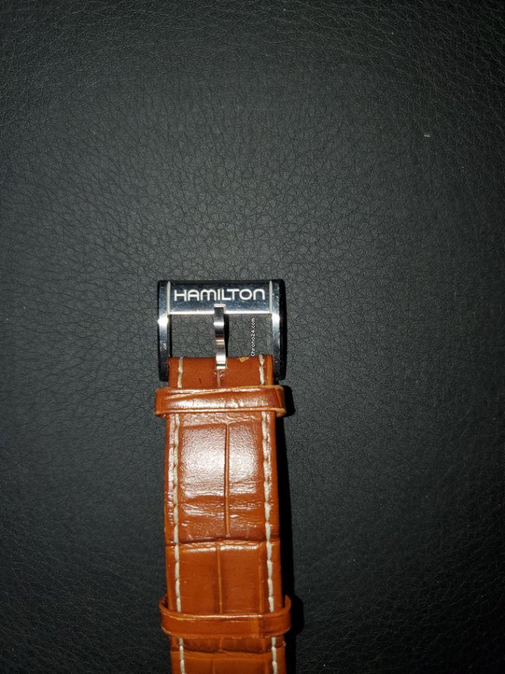 IMG_9081 Hamilton Jazzmaster Auto Chrono Mens watch Unisex Automatic Steel H326160 Replica 7