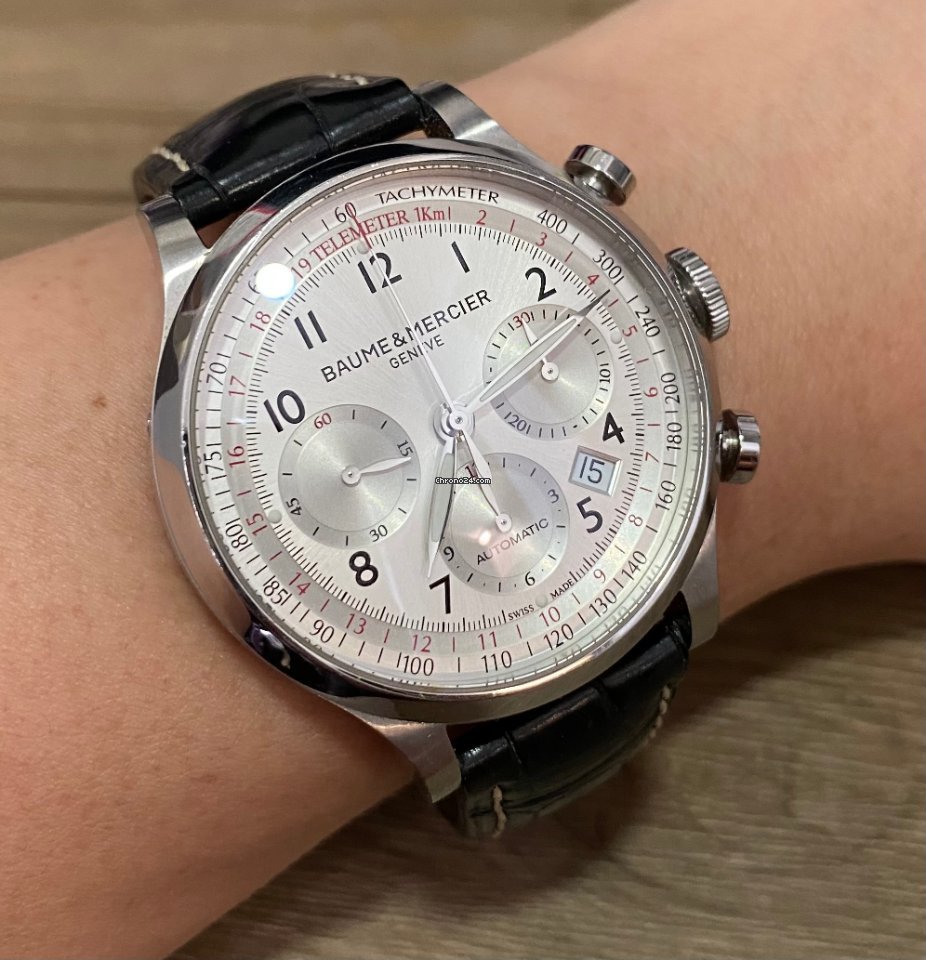 Baume & Mercier Capeland Mens watch Unisex Automatic Steel MOA10046 Replica 7
