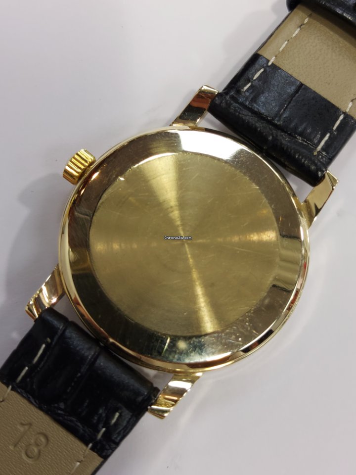 IMG_9081 Omega Seamaster Mens watch Unisex Manual winding Yellow gold 998358 Replica 7