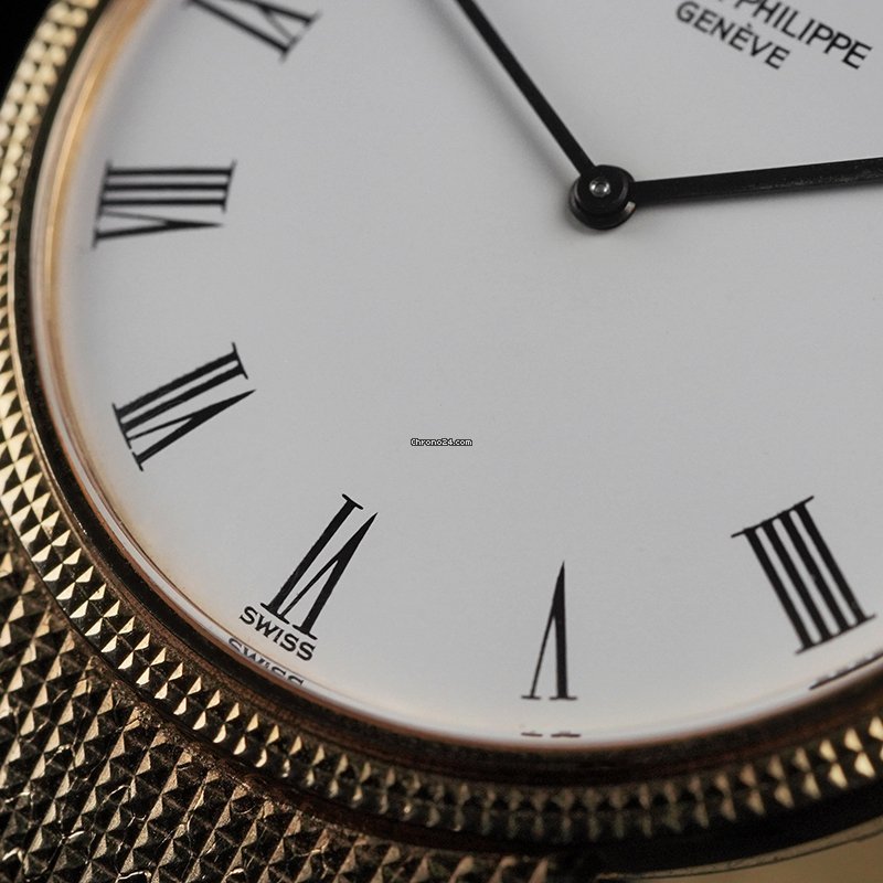 IMG_9081 Patek Philippe Calatrava Mens watch Unisex Yellow gold 3520-10 Replica 7