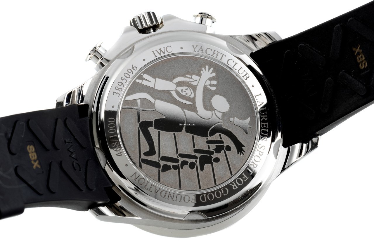 IWC Portuguese Yacht Club Chronograph Mens watch Unisex Automatic Steel IW390213 Replica 7