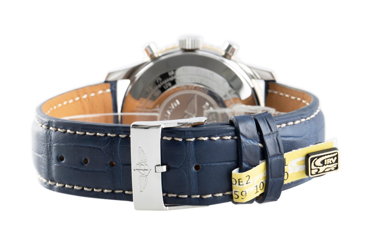 IMG_9081 Breitling Old Navitimer Mens watch Unisex Automatic Gold Steel B13019 Replica 7