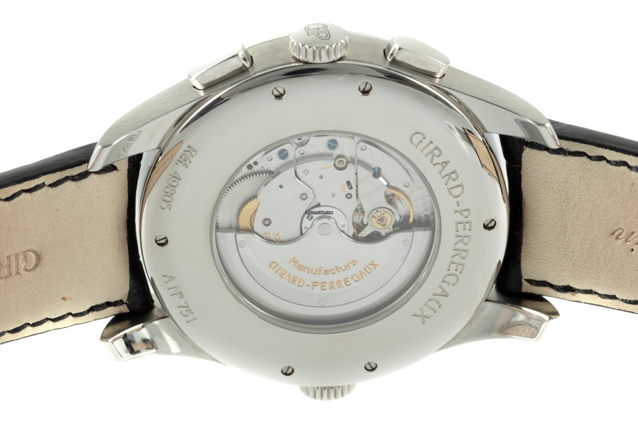 IMG_9081 Girard Perregaux WW.TC Mens watch Unisex Automatic Steel 49805 Replica 7