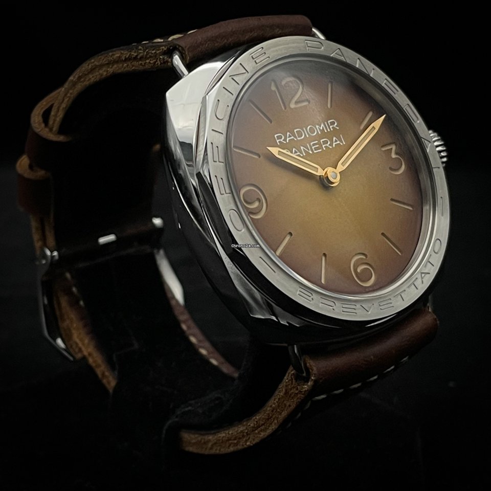 IMG_9081 Panerai Special Editions Mens watch Unisex Manual winding Steel PAM 00687 Replica 7