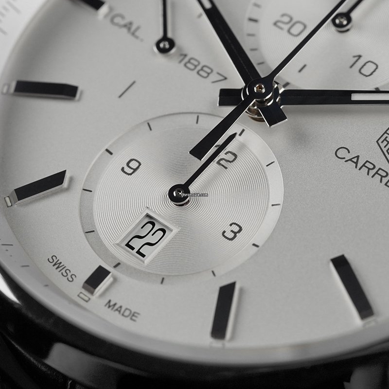IMG_9081 TAG Heuer Carrera Calibre 1887 Mens watch Unisex Steel CAR2111.FC6266 Replica 7