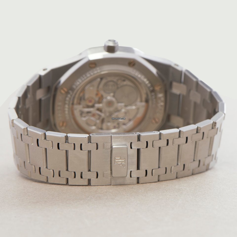 IMG_9081 Audemars Piguet Royal Oak Perpetual Calendar Mens watch Unisex Automatic Steel 25820ST Replica 7