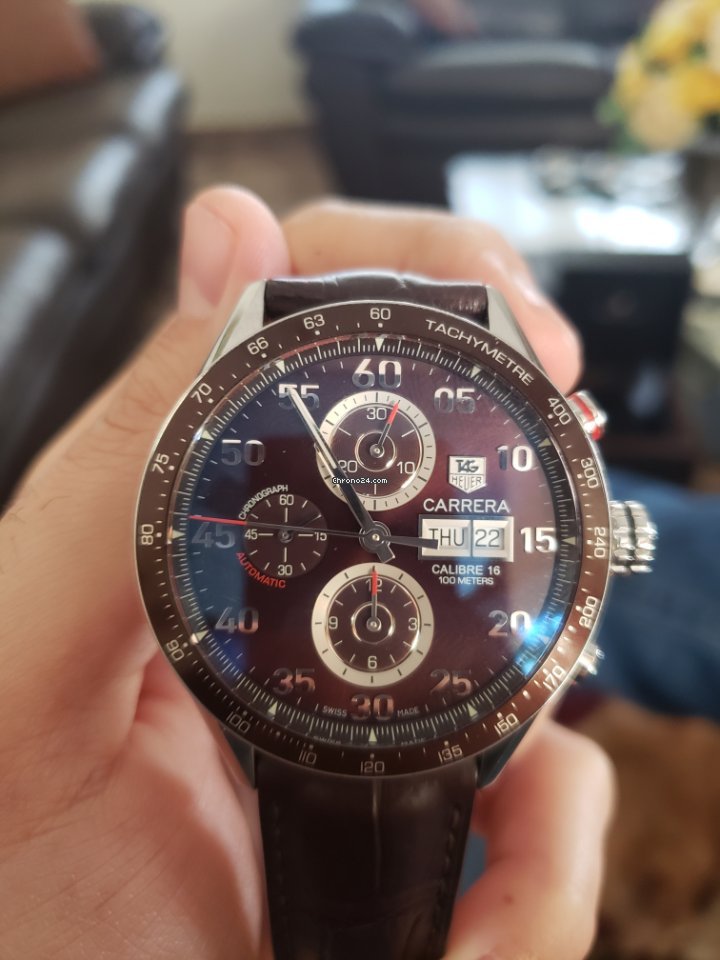 IMG_9081 TAG Heuer Carrera Calibre 16 Mens watch Unisex Automatic RAT8380 Replica 7