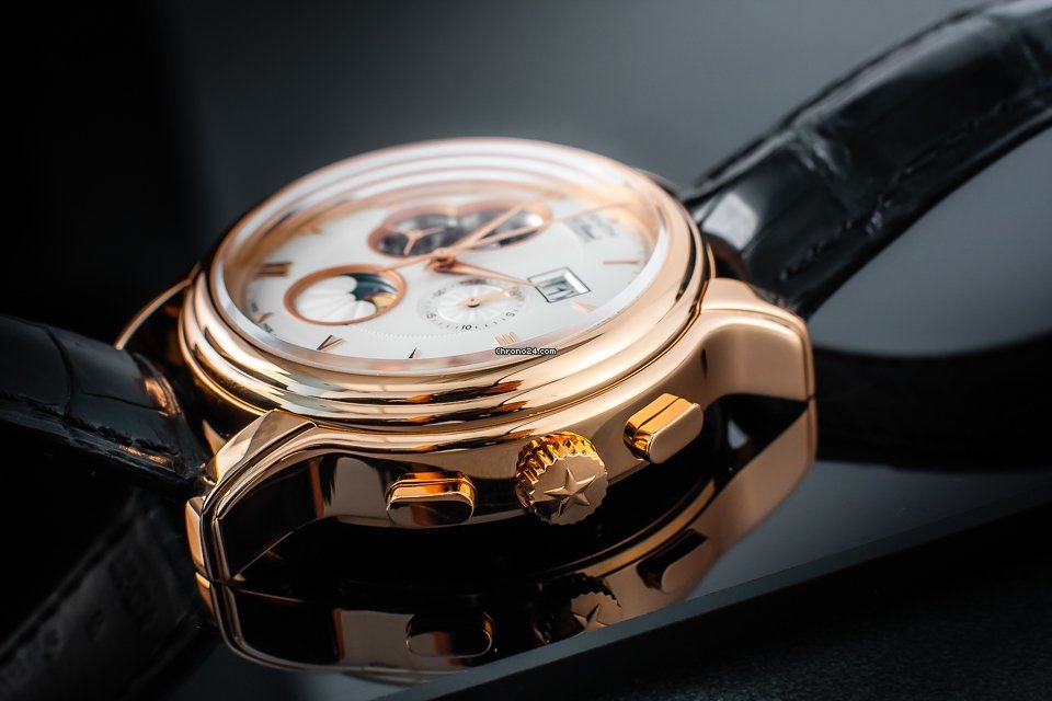 IMG_9081 Zenith Mens watch Unisex Automatic Rose gold 18 1260 4047 Replica 7