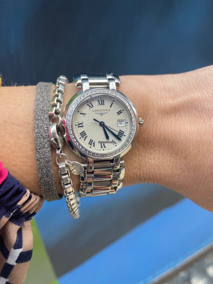 IMG_9081 Longines PrimaLuna Womens watch Quartz Steel L8.112.0.71.6 Replica 7