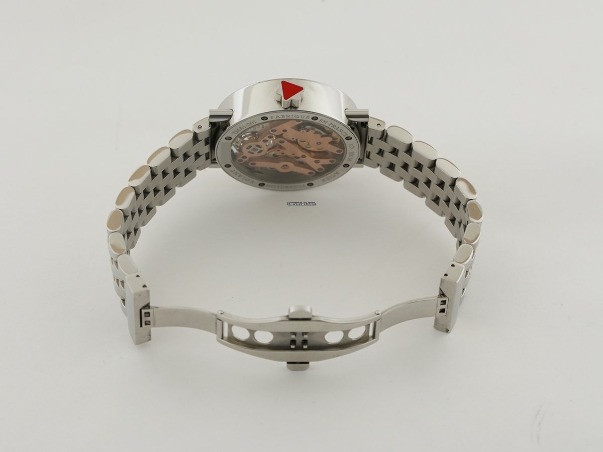 Alain Silberstein Mens watch Unisex Manual winding Steel TMA1-001 Replica 7