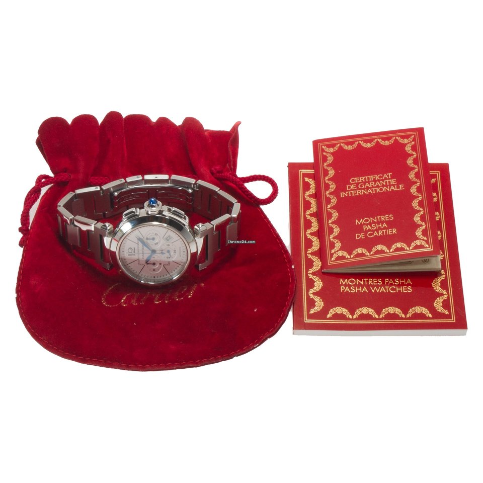 Cartier Pasha Mens watch Unisex Automatic Steel W31085M7 Replica 7