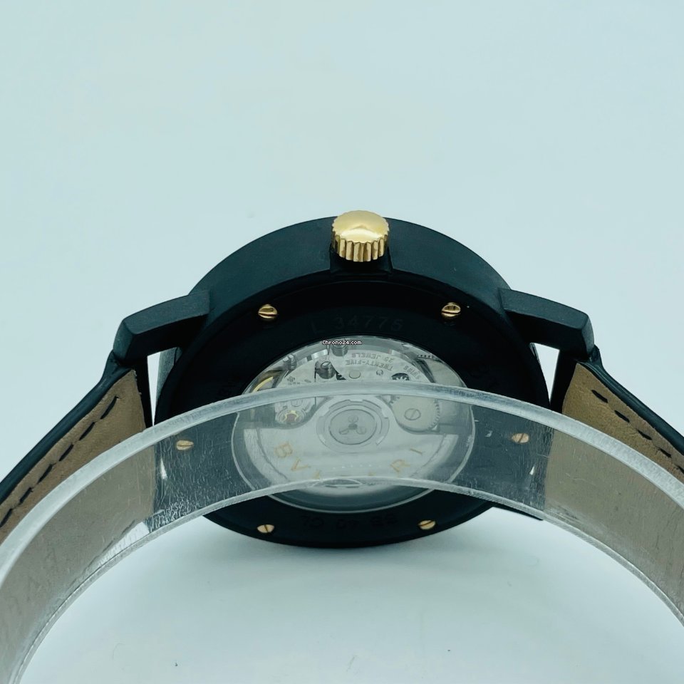 IMG_9081 Bulgari Bulgari Mens watch Unisex Automatic Carbon BBP40BCGLD Replica 7