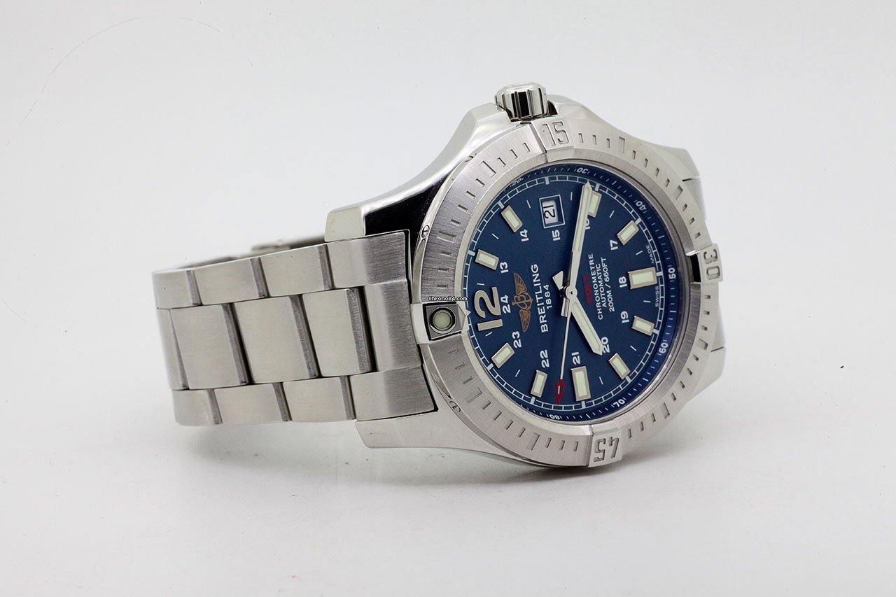 Breitling Colt Automatic Automatic Steel A1738811 C906 Replica 7