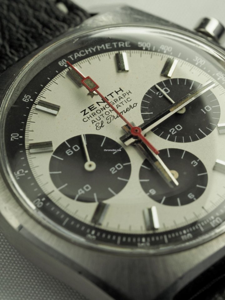 IMG_9081 Zenith El Primero Mens watch Unisex Automatic Steel A384 Replica 7