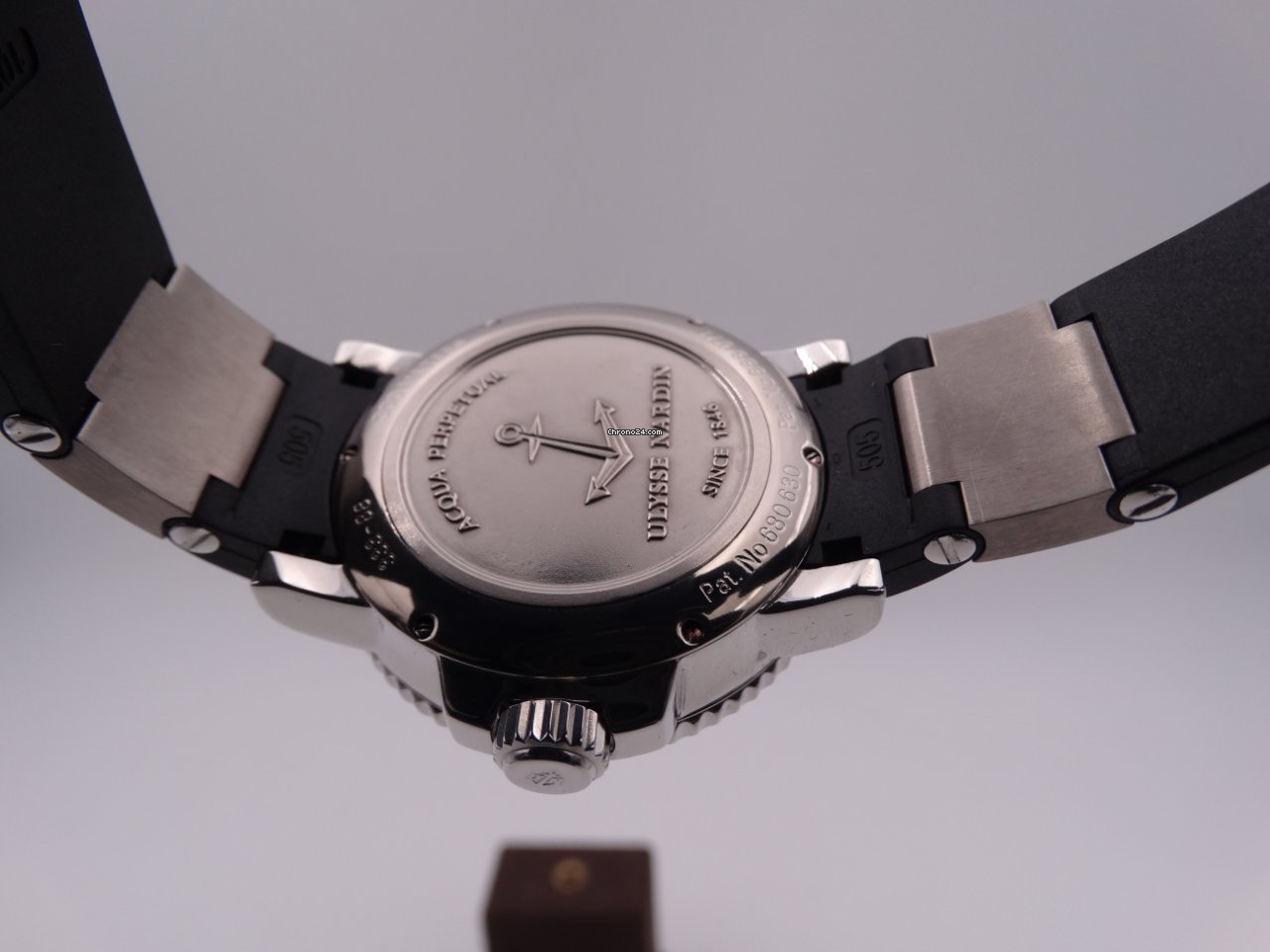 IMG_9081 Ulysse Nardin Marine Mens watch Unisex Automatic Steel 333-88-3 Replica 7