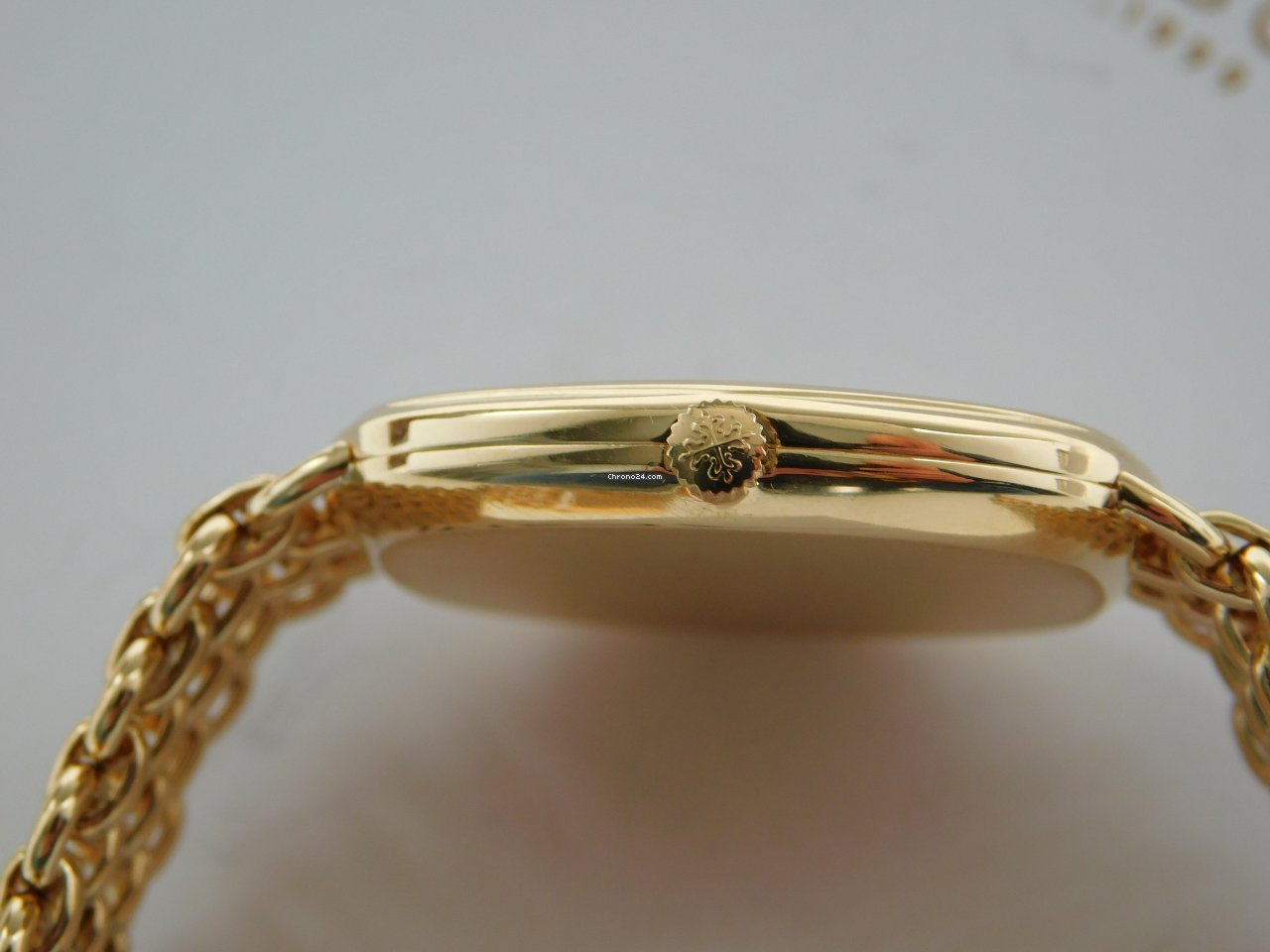 IMG_9081 Patek Philippe Golden Ellipse Mens watch Unisex Automatic Yellow gold 3861 2 Replica 7