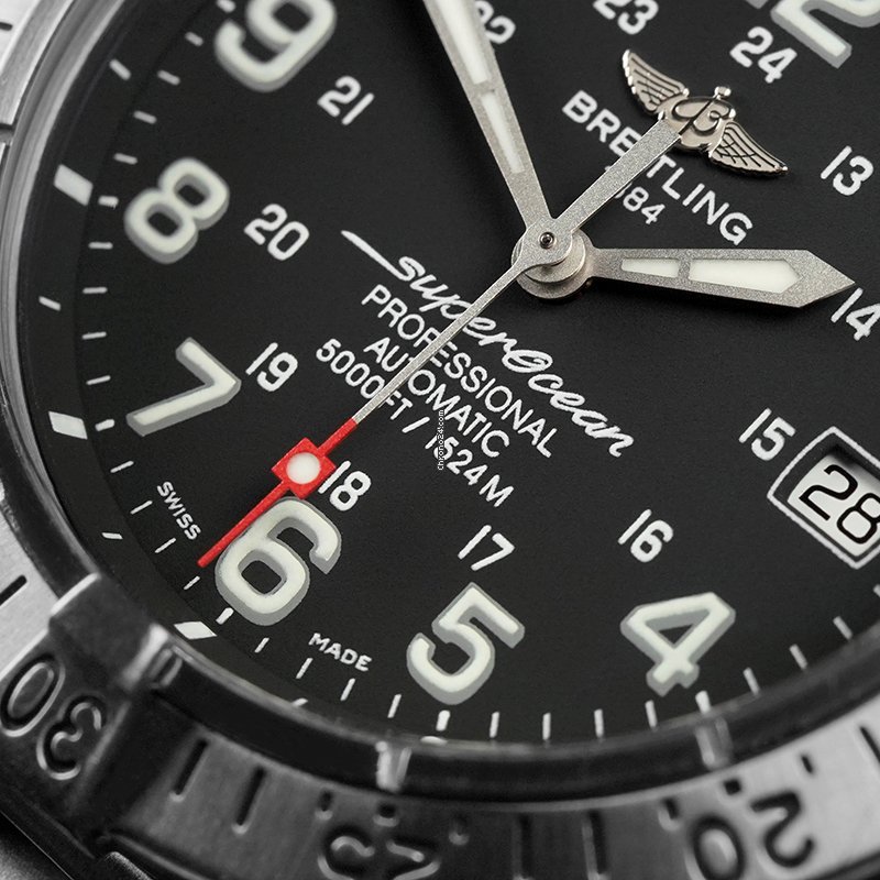 IMG_9081 Breitling Superocean Mens watch Unisex Steel A17345 Replica 7