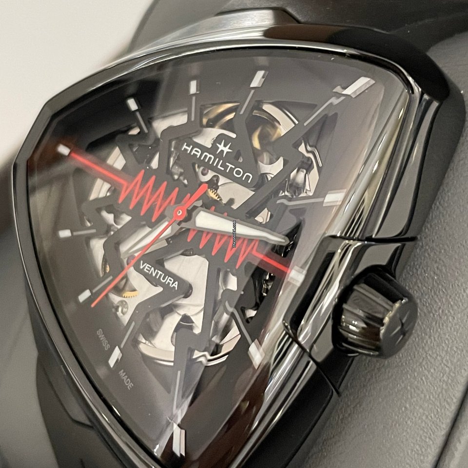 IMG_9081 Hamilton Ventura Mens watch Unisex Automatic Steel H24535331 Replica 7