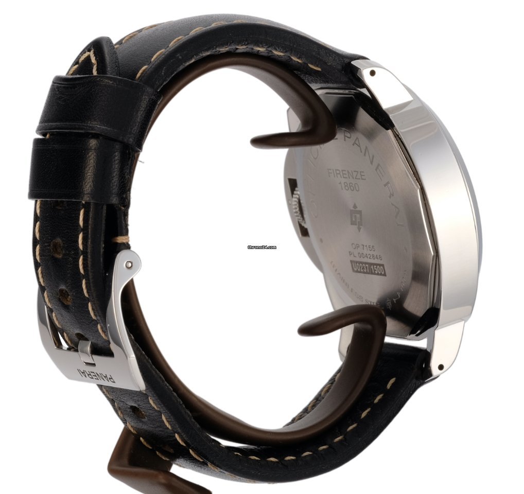 IMG_9081 Panerai Luminor Base Logo Mens watch Unisex Manual winding Steel PAM 00773 Replica 7