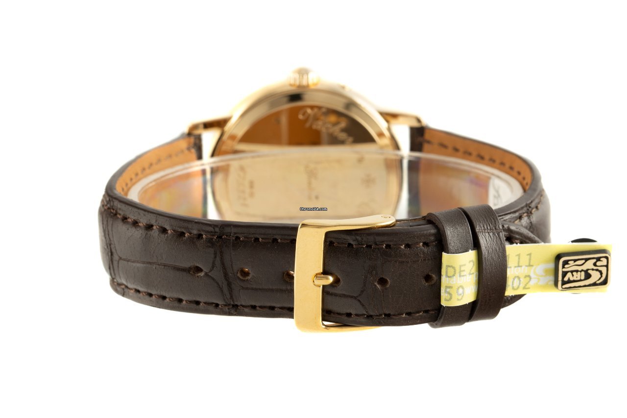 IMG_9081 Vacheron Constantin Patrimony Mens watch Unisex Automatic Yellow gold 47200 Replica 7