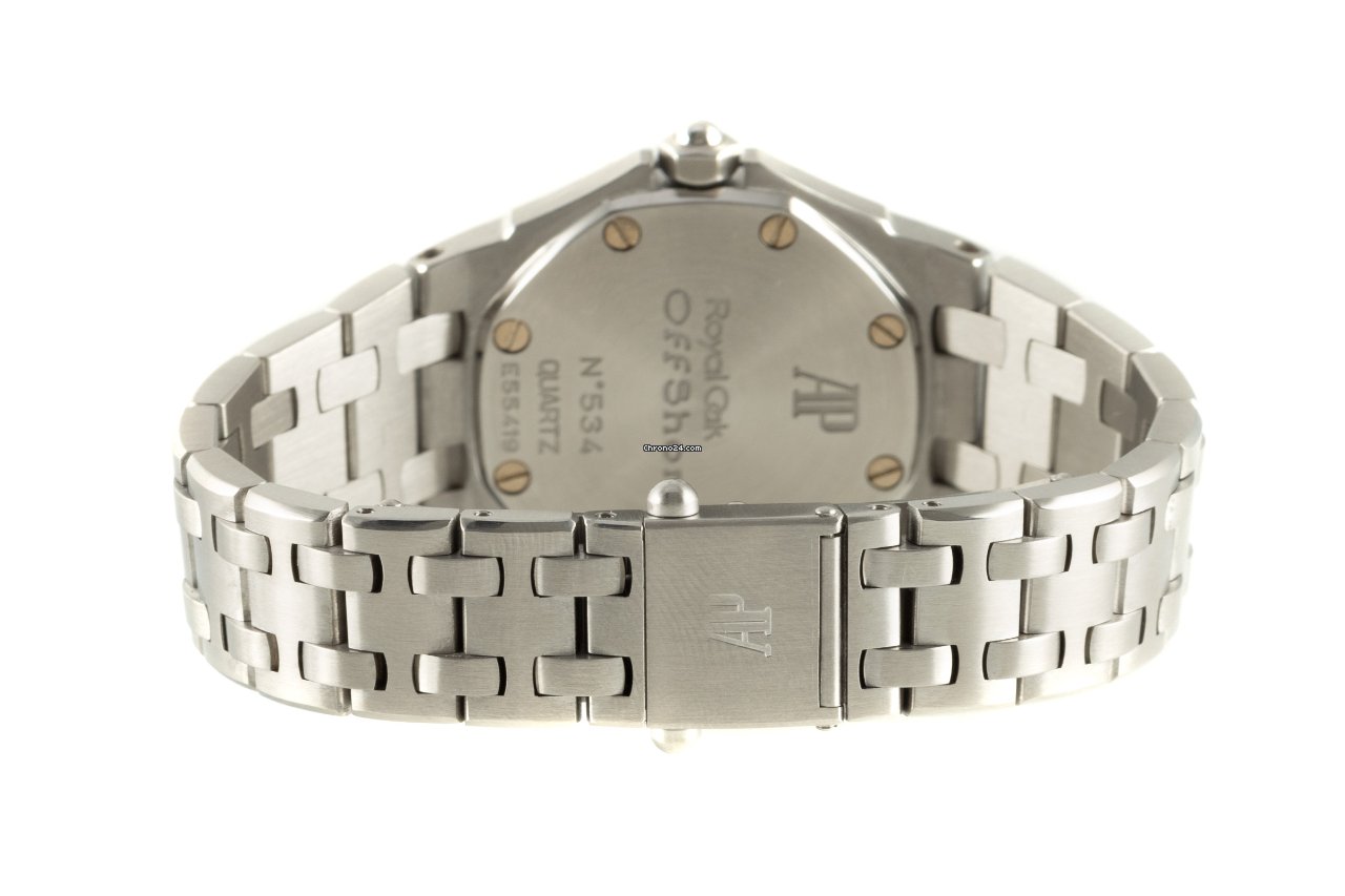 IMG_9081 Audemars Piguet Royal Oak Offshore Lady Womens watch Quartz Steel 67150ST Replica 7