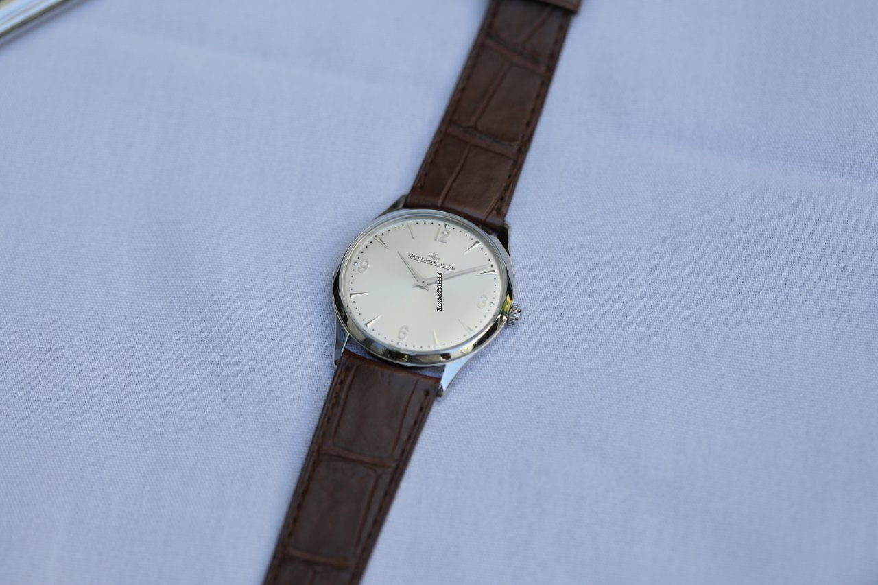 Jaeger-LeCoultre Master Ultra Thin 38 Steel Q1348420 Replica 7