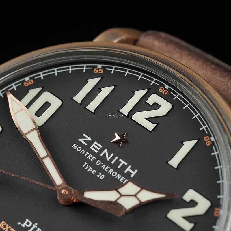 IMG_9081 Zenith Pilot Type 20 Extra Special Mens watch Unisex Automatic Bronze 29.2430.679 21.C753 Replica 7