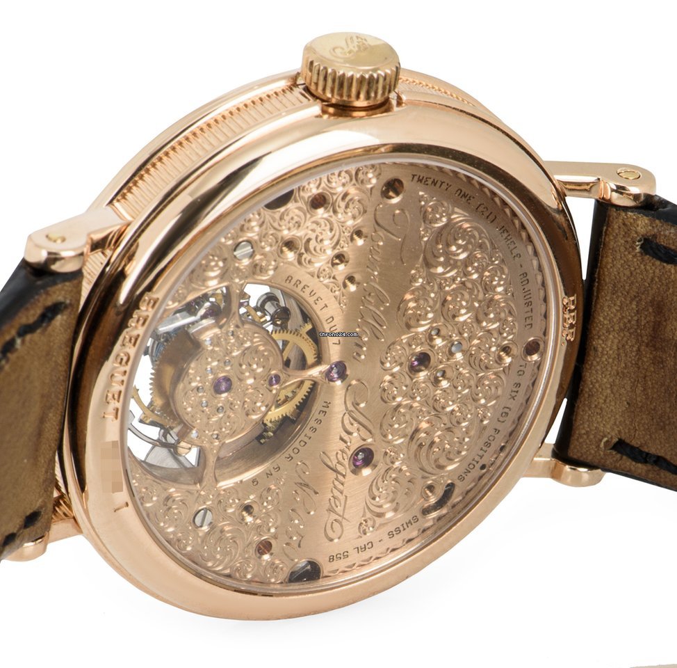 IMG_9081 Breguet Classique Complications Mens watch Unisex Manual winding Rose gold 3357BR 12 986 Replica 7