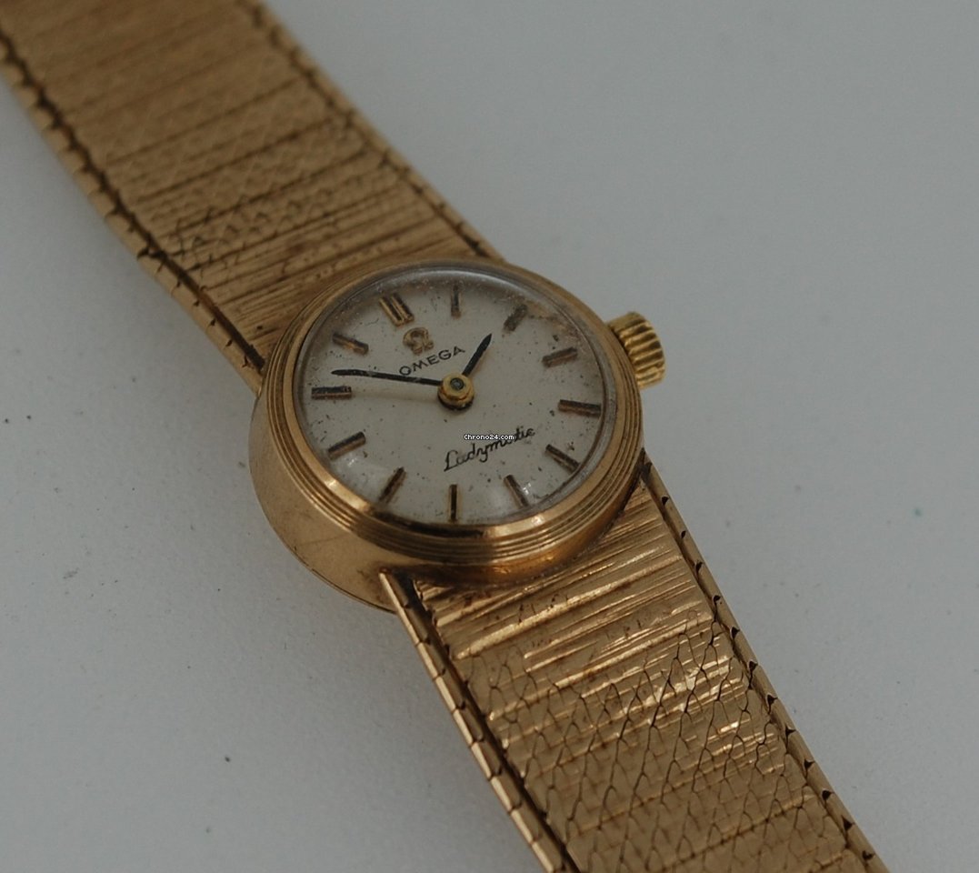 Omega De Ville Ladymatic Womens watch Automatic Yellow gold 751.5816 Replica 7