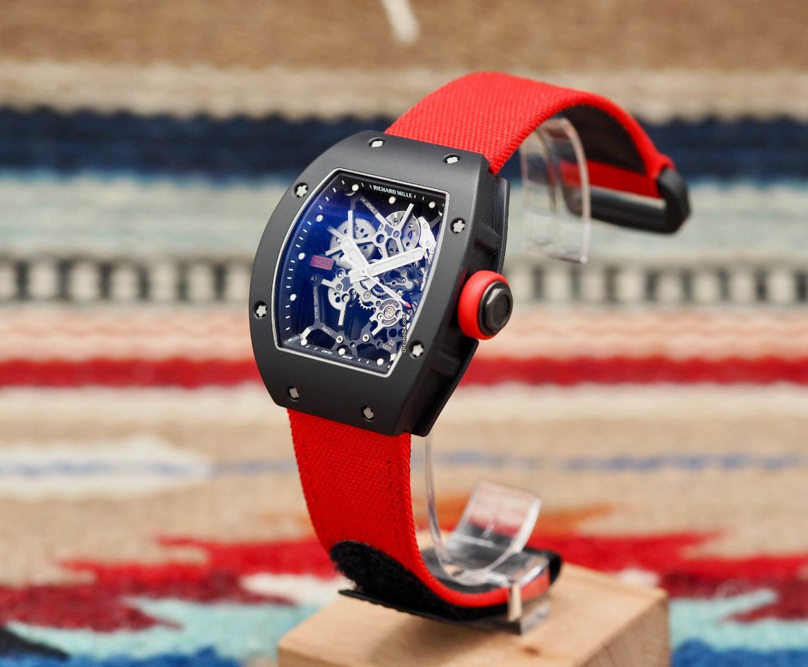 IMG_9081 Richard Mille RM 035 Mens watch Unisex Automatic Aluminum RM035 AL ALMG Replica 7