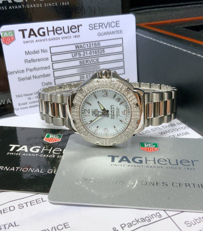 IMG_9081 TAG Heuer Formula 1 Lady Womens watch Quartz Steel WAC1215-0 Replica 7