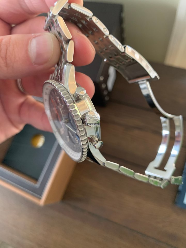 IMG_9081 Breitling Navitimer 01 Mens watch Unisex Automatic Steel AB0121C4 C920 Replica 7