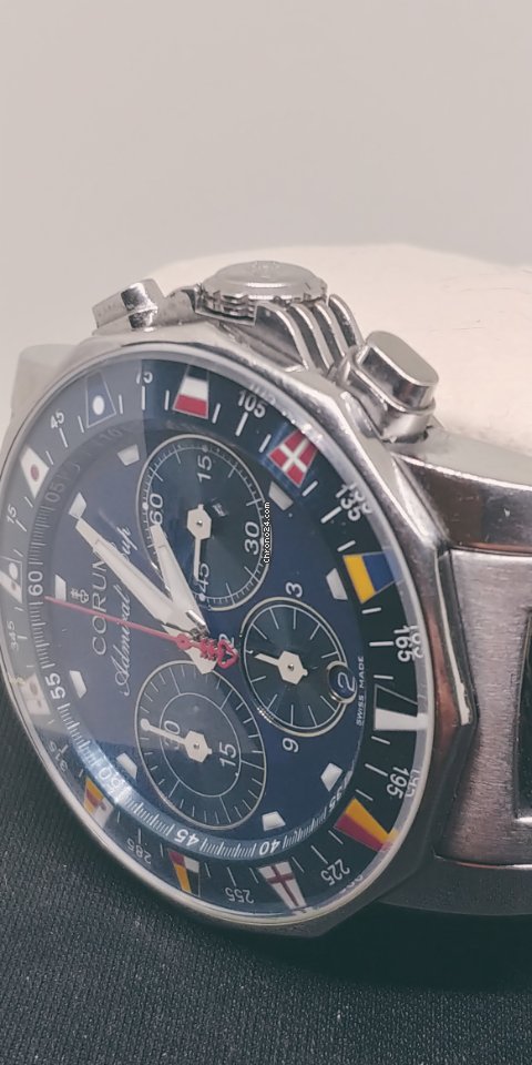 Corum Admirals Cup Challenger Mens watch Unisex Automatic Steel 985.643.20 Replica 7