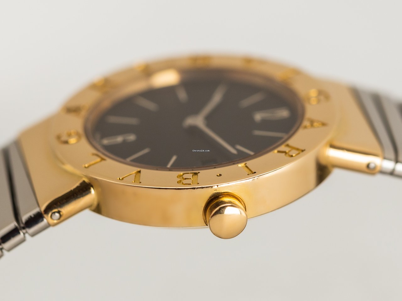 IMG_9081 Bulgari Bulgari Womens watch Quartz Yellow gold BB26GSCD Replica 7