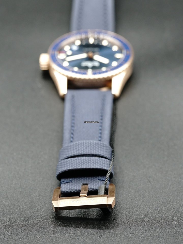IMG_9081 Blancpain Fifty Fathoms Bathyscaphe Mens watch Unisex Automatic Rose gold 5000 36S40 O52A Replica 7