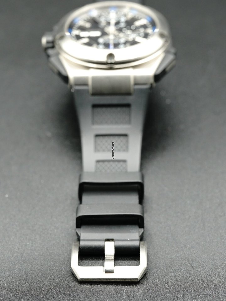 IMG_9081 IWC Ingenieur Double Chronograph Titanium Mens watch Unisex Manual winding Titanium IW3865-03 Replica 7